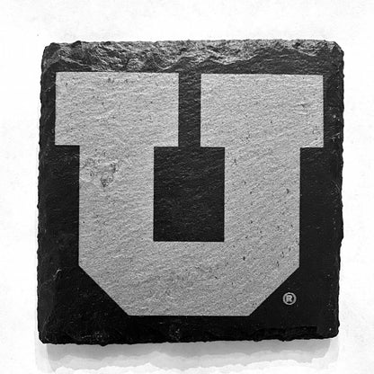 University of Utah Slate Coasters